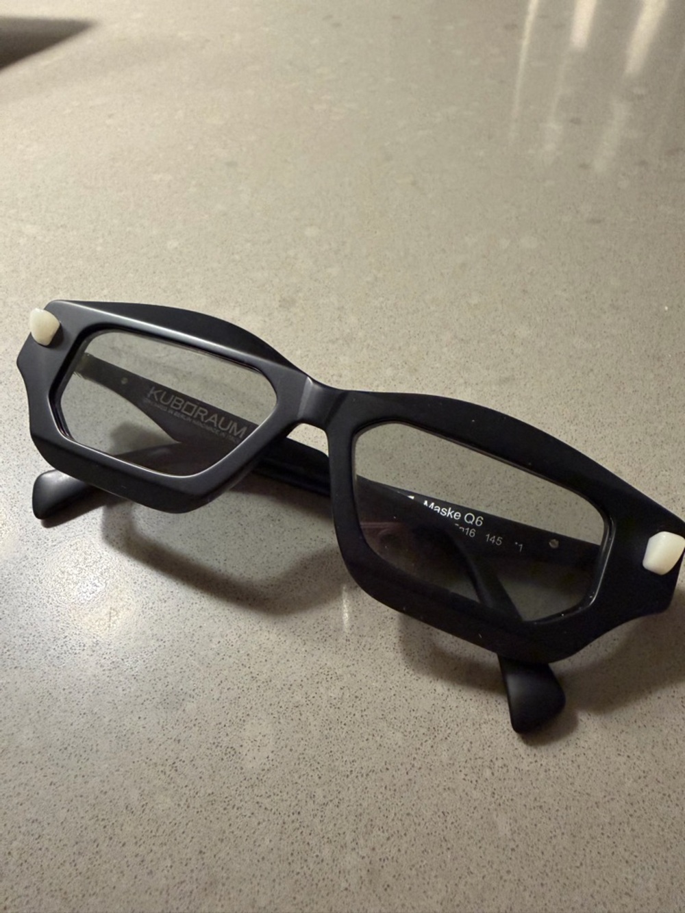 KUBORAUM Sunglasses - Mask Q6 Black Matt